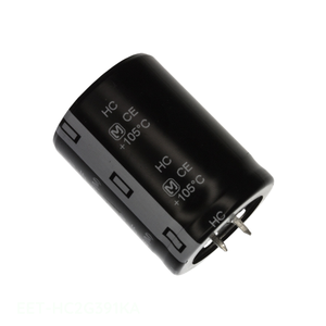 Condensateur à montage en surface (SMD) EET-HC2G391KA 390 µF 20% 400V, en aluminium, à connexion rapide, Distributeur agréé - Product Image 1