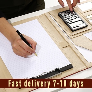 MOQ Thấp Nhà Máy Giá Đựng Tài Liệu Lưu Trữ A4 Da Cao Cấp Danh Mục Đầu Tư 2022 Tập Tin Thư Mục - Product Image 4