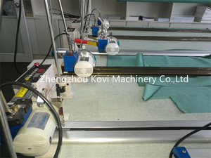 เครื่องตัดผ้าอัตโนมัติแบบมีดกลมไฟฟ้า รางตรง สำหรับตัดผ้าและสิ่งทอ - Product Image 5