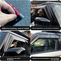 Untuk Chery ICAR 03T Pelindung Matahari & Hujan - Desain Tebal Lebar untuk Pemasangan di Jendela dan Kaca Spion