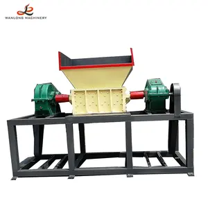 8000kg/h Industrial Material can scrap plastic metal shredder machine