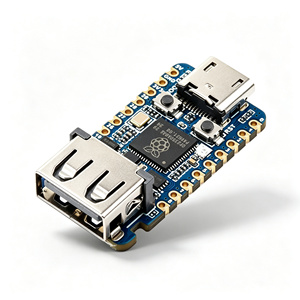 Carte de développement HT Waveshare RP2350 Mini, Raspberry Pi RP2350, double cœur, double architecture MCU, interface hôte USB Type A pour Embarquement Industriel - Product Image 3