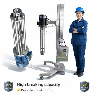 Mélangeur émulsifiant Silverson à cisaillement élevé, homogénéisateur à levage, pour crème et huile, avec carbomer dispersant, 220V 50HZ, Prix usine Ace - Product Image 3