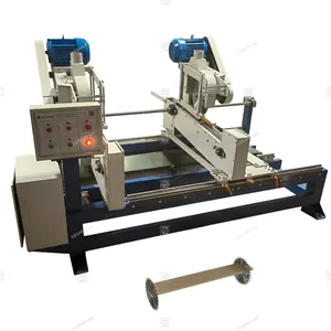 Factory new wood cut off saw double head trimming saw for wooden pallet board