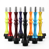 Conception de beauté de haute qualité pour fumer du tabac bol en céramique pinces complet traditionnel Portable tuyau de narguilé chicha