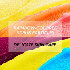 Exfoliante Corporal Coreano de Marca Privada, el Mejor para una Piel Suave, Limpiador Suave y Colorido, Exfoliante en Espuma <span class=keywords><strong>Arco</strong></span>íris, Kit de Cuidado de la Piel - Product Image 3