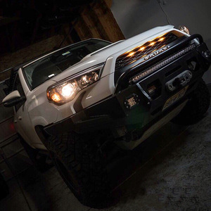 ไฟ LED สำหรับกระจังหน้ารถยนต์ ADT สีเหลืองอำพัน/ขาว/แดง 12V แบบเสียบใช้งานได้ทันที - Product Image 4