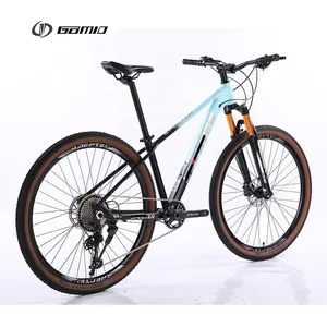 Vélo de montagne xc en alliage d'aluminium, groupe shimano, 12 vitesses, pour homme, vtt, personnalisé