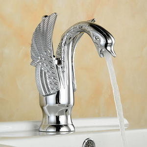 Grifo de lavabo de latón antiguo europeo <span class=keywords><strong>grifos</strong></span> mezcladores de agua fría caliente con grifo de lavabo de diseño Animal - Product Image 1