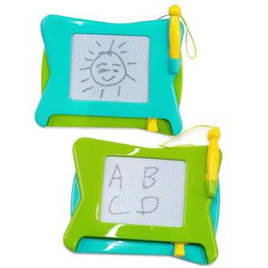 กระดาน<span class=keywords><strong>วาด</strong></span><span class=keywords><strong>ภาพ</strong></span>แม่เหล็กขนาดเล็กทำจากพลาสติกเส้นขยุกขยิกลบได้สีสันสดใส<span class=keywords><strong>สำหรับ</strong></span><span class=keywords><strong>เด็ก</strong></span> - Product Image 2