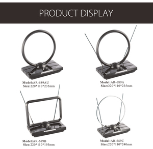 <span class=keywords><strong>Antena</strong></span> Amplificadora <span class=keywords><strong>Digital</strong></span> HDTV UHF/VHF de Alta Ganancia y Calidad <span class=keywords><strong>para</strong></span> Interiores OEM AR-689, Potente Amplificador de Señal de Televisión Gratuita - Product Image 5