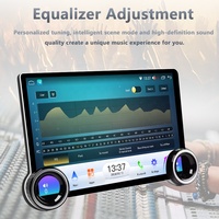 Sistema Multimedia Universal de 11.5 Pulgadas con Android Auto y Carplay, Estéreo DSP 2K, Doble Perilla Infinita, GPS, Radio para Auto con Pantalla QLED RGB