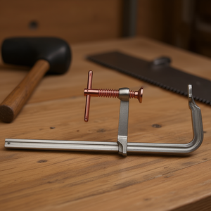 Pince en acier trempé Fervi pour mécaniciens et menuisiers, mâchoire réglable de 150 mm de longueur - Product Image 3