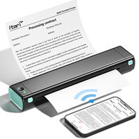 Impresora Térmica Portátil Phomemo M08F A4, Mini Impresora Inalámbrica sin Tinta para Hogar, Oficina, Viajes, iOS, Android, Windows