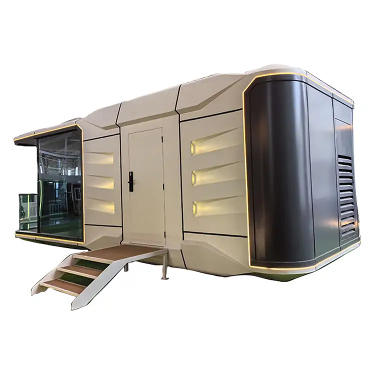 Современный дизайн сборный портативный мобильный контейнер для Apple Cabin Space Capsule House Hotel