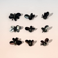 Accessoires floraux 3D, petites perles d'abeille scintillantes, paillettes, strass DIY, autocollants en tissu pour la décoration de sacs, cheveux et chaussures