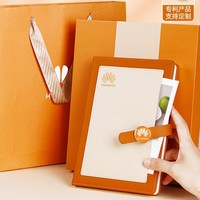 Coffret Cadeau Carnet en Cuir PU Personnalisable avec Logo Imprimable, Journal d'Affaires et Planificateur avec Stylo pour Événement d'Entreprise
