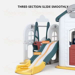 Toboggan multifonctionnel pour enfants, jeu d'intérieur, maison de jeu pour bébé, balançoire de <span class=keywords><strong>parc</strong></span>, <span class=keywords><strong>parc</strong></span> intérieur pour enfants, décorations pour la maison, toboggans - Product Image 3