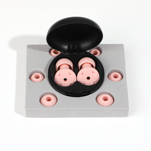 จุกอุดหูขนาด 4 ไซส์ 23dB ป้องกันเสียงรบกวน สำหรับนอนหลับ ลดเสียงรบกวน ซิลิโคน จุกอุดหูสำหรับว่ายน้ำ - Product Image 3