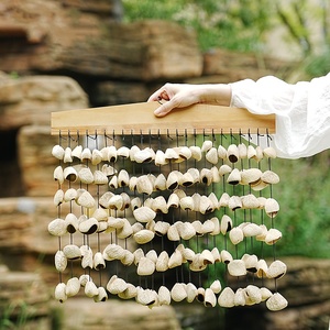 Natural Nut Shell Wind <b>Chime</b> <b>Bell</b> Wall Hanging Decor Home Ornament Healing Instrument for Yoga Meditation - Product Image 3