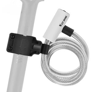 West Biking Fiets Kabelslot Draagbare Anti-Diefstal Fiets Draadslot Met 2 Sleutels E-Bike Scooter Motorfiets Veiligheidsslot - Product Image 1