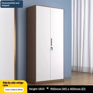 Classeur en acier à côtés étroits, design moderne et épuré, structure renforcée, fonctionnalités détachables, porte vitrée, profil bas pour <span class=keywords><strong>bureau</strong></span> - Product Image 6
