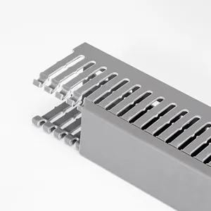 Cách nhiệt tốt PVC Duct bán buôn CE chống cháy canaleta Rãnh khay Cáp mở khe cắm dây Duct 45 * 65pvc Trunking