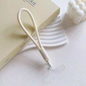 Cordino per telefono cellulare intrecciato corda corta abbinata alla corda Anti-perdita fatta a mano Versatile anello portachiavi bollitore altoparlante corda - Product Image 4