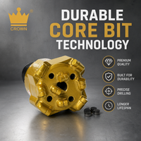 Outil de forage : Trépan diamanté pour forage en ligne, Trépan PDC pour l'exploitation minière du charbon et le moulage de concasseurs