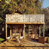 Tente de camping de luxe à double étage de haute qualité, personnalisée, pour une utilisation familiale, deux chambres, maison mobile