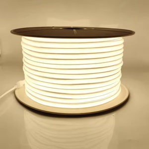 IP66 Waterproof Ultra Bright Cob <b>LED</b> <b>Light</b> Strip Outdoor Waterproof Ceiling Decorate <b>Light</b> Strip Warm Cold White Color Flexible - Product Image 1