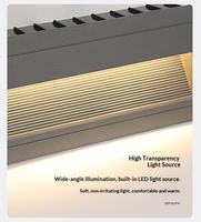 Lampe de marche LED étanche IP65, lampe d'escalier murale encastrée, lumière de voie extérieure anti-éblouissement en aluminium