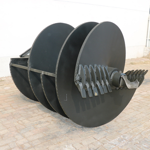 Tarière de forage de haute précision pour fondations de pieux, en acier 16Mn, diamètre 600-3000 mm, pour argile, gravier et couches fortement dégoulinées - Product Image 4