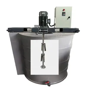 Storage tank with agitator 3kw Electric stirrer for the chemical plastic ibc tank mixer