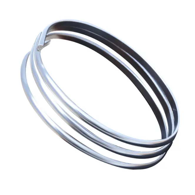 DIY half round silver wire Jóias acessórios D shaped 925 sterling silver wire para fazer jóias