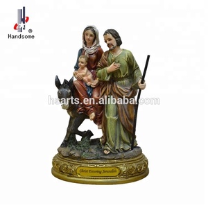 Resina Santa <span class=keywords><strong>Casa</strong></span> de la familia decoración religiosa católica Saint artículos Staues - Product Image 2