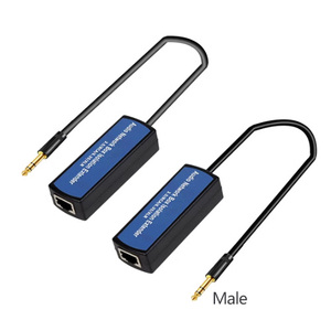 Âm thanh qua Cat6 Extender hỗ trợ XLR RCA 3.5mm 6.35mm 6.5mm âm thanh để RJ45 lên đến 300m - Product Image 5