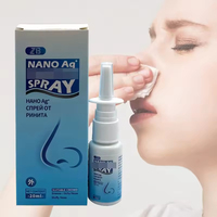 Sprays nasaux aux herbes chinoises traditionnelles pour le soin du nez en cas de sinusite chronique, et patchs pour le corps – Produit de santé