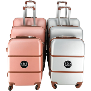 Valises rigides en ABS pour voyage, légères, avec roulettes, vente en gros - Product Image 5