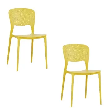 Wholesale cheap Plasticas Cafe Chaise Sillas PP Mould Modern Dining Plastic Chairs For Restaurant Dinning Room