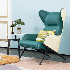 <span class=keywords><strong>Fauteuil</strong></span> <span class=keywords><strong>inclinable</strong></span> de luxe en métal pour salon et bureau, style nordique européen moderne - Product Image 1