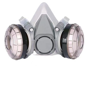 Máscara de Gas de Media Cara Económica de Silicona 6200 con Certificación CE, a Prueba de Polvo, con Diferentes Filtros y Cartuchos, Suministro Directo de Fábrica - Product Image 1