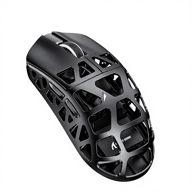 Attack Shark R3 Magnesium Alloy Six-Button Laser Mouse PAW3395 Gaming Sensor Triple-mode for Wireless 4K/8K Tri-mode Mice