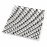 Maille décorative tissée LINSHENG en acier inoxydable 304, fil de 2 mm pour écran architectural mural
