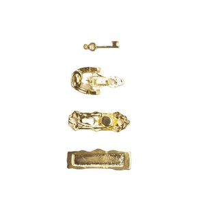 Haochang 1:12 Mini <span class=keywords><strong>casa</strong></span> <span class=keywords><strong>de</strong></span> <span class=keywords><strong>muñecas</strong></span> accesorios <span class=keywords><strong>casa</strong></span> <span class=keywords><strong>de</strong></span> <span class=keywords><strong>muñecas</strong></span> muebles Color Spire Villa <span class=keywords><strong>Real</strong></span> Hardware puerta - Product Image 4