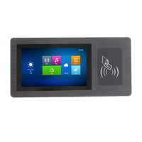 Tablette industrielle Android 7 pouces avec lecteur d'empreintes digitales, écran tactile POS, NFC, paiement sans contact RFID