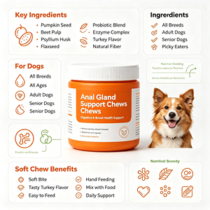 Granuli per il Supporto Immunitario dei Cani al Gusto di Tacchino, Integratore per Animali ad Alto Contenuto Proteico con Vitamine e Minerali per la Cura della Salute - Product Image 4