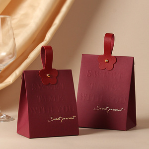 Sáng Tạo Cao cấp Xách Tay Hộp Giấy-Chất Lượng Quà Tặng Đám Cưới Hộp Kẹo Túi Dập Nến Ví Khung Ảnh - Product Image 4