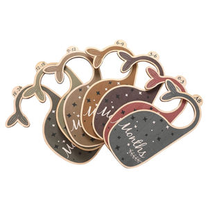 Décor de pépinière Boho bébé garde-robe diviseurs carte ensemble Art populaire gravure placard organisateur cadeau ensemble pour nouveau-né 24 mois - Product Image 1