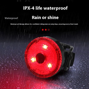 Lampe de vélo extérieure créative et étanche LED haute luminosité pour la conduite de nuit, avertissement d'urgence, accessoires de cyclisme pour vélo de route - Product Image 4